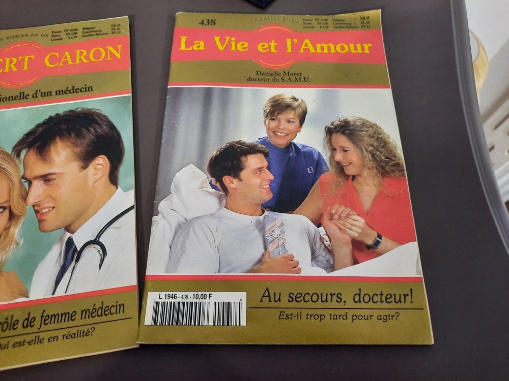 3 livrets dr Albert Caron et la vie et l'amour Livres et BD