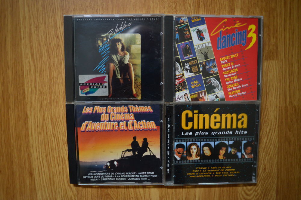Musiques de films CD et vinyles