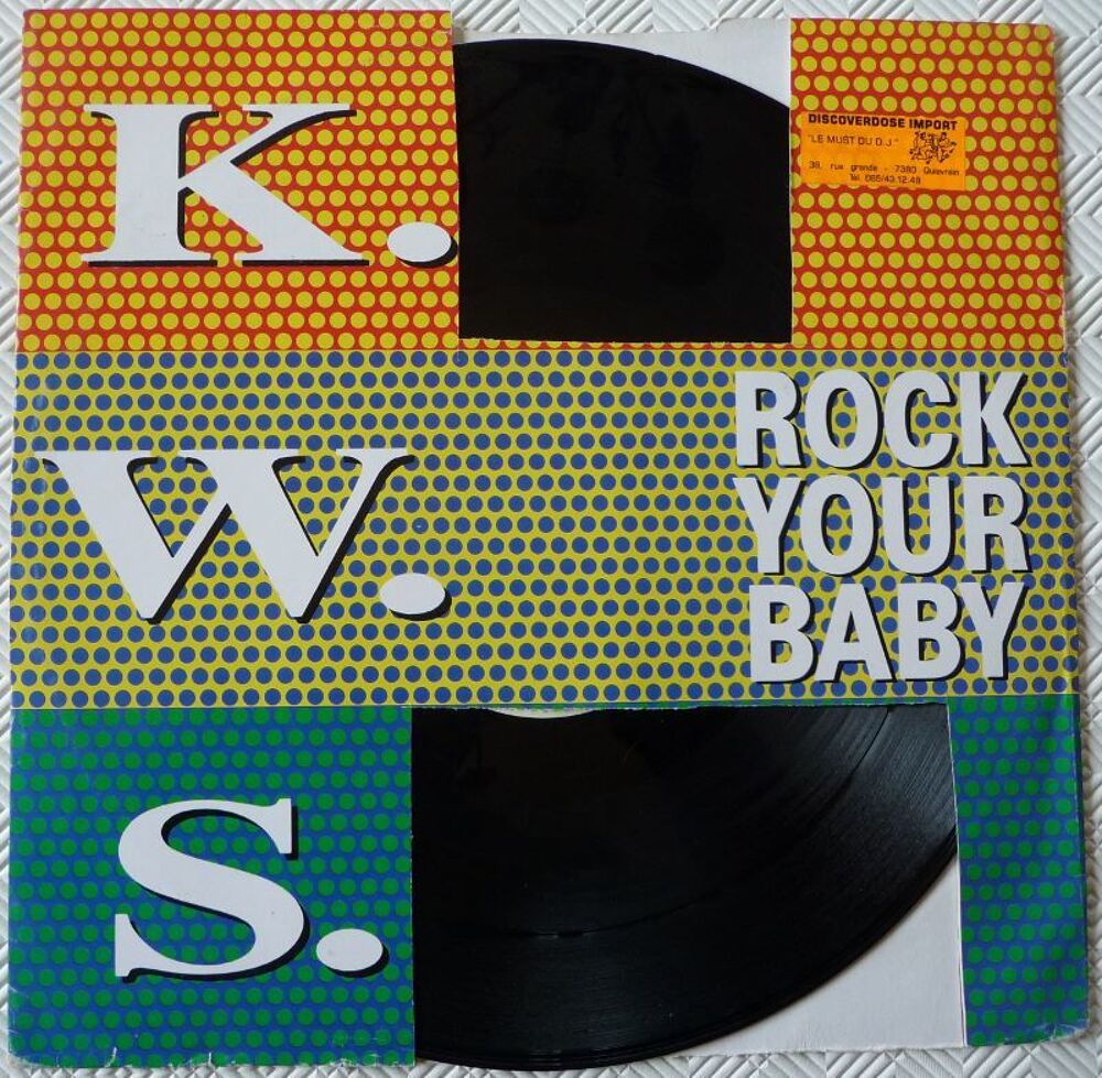 Vinyl K W S Rock Your Baby CD et vinyles