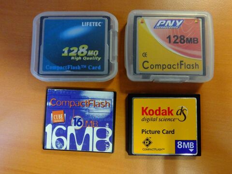 Cartes Compact Flash 10 Villeneuve-le-Roi (94)