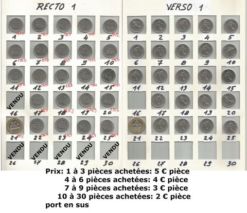 C monnaies de collection 0 Vannes (56)