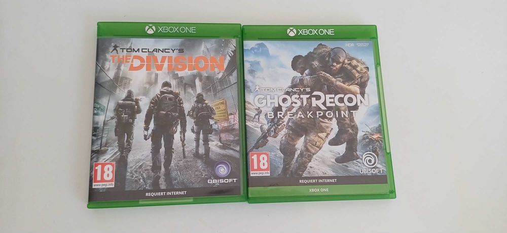 Lot Tom Clancy's The Division + Ghost Recon €" Xbox One €" Neuf Consoles et jeux vidéos