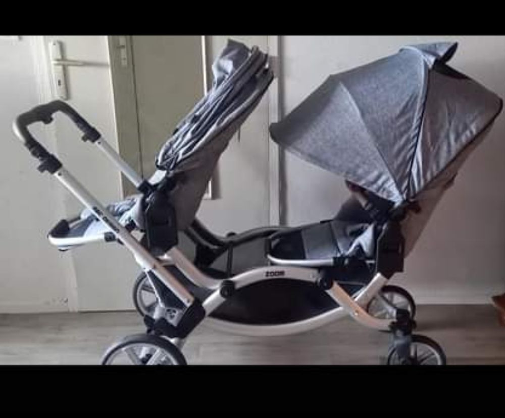 Poussette double zoom abc Puriculture