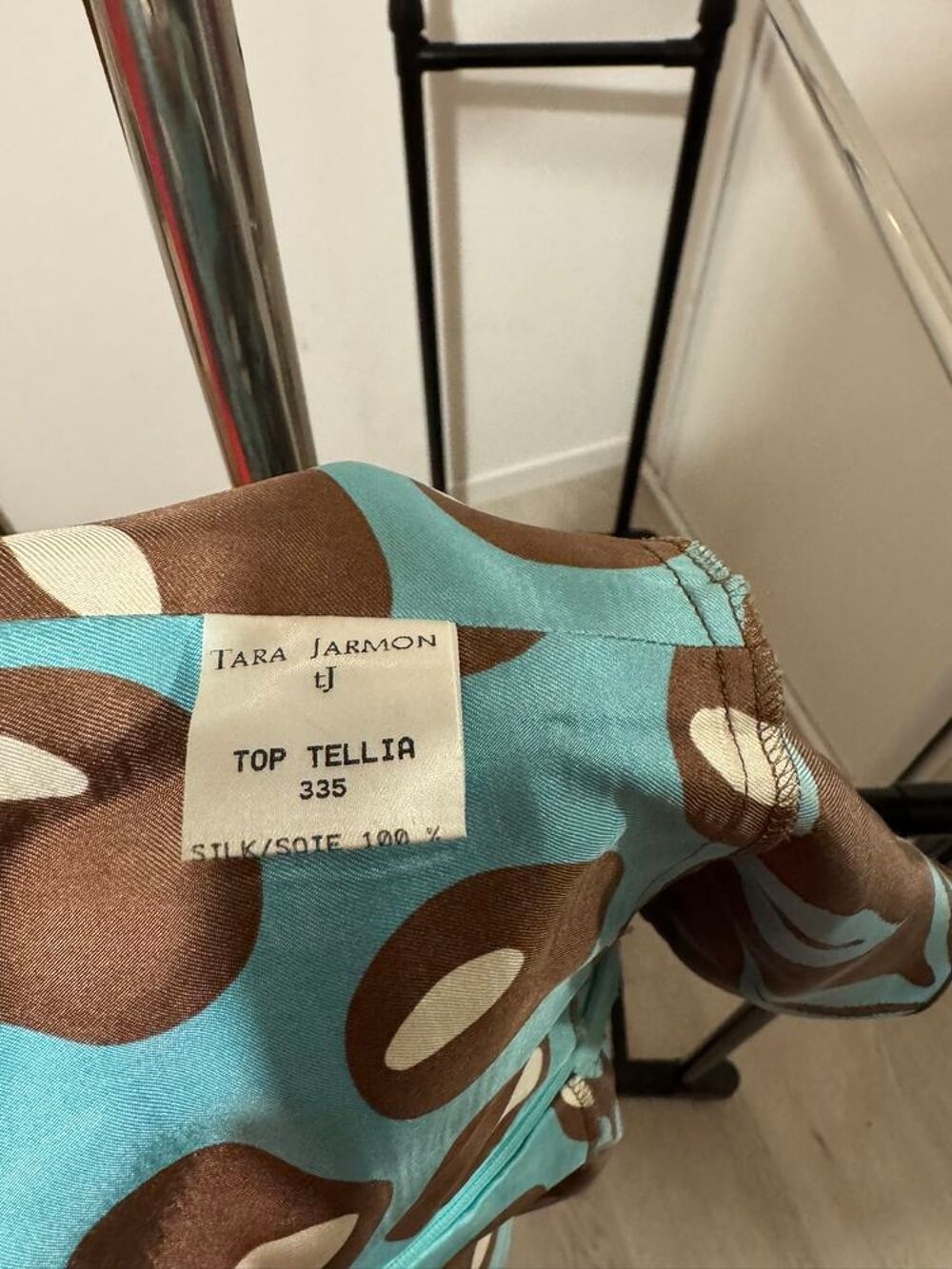 ? Ensemble 2 pi&egrave;ces TARA JARMON soie 100 % ? Top + Jupe Vêtements