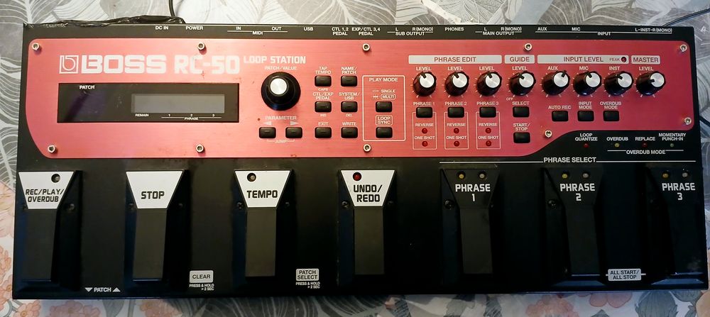 P&eacute;dale RC 50 loop station Instruments de musique