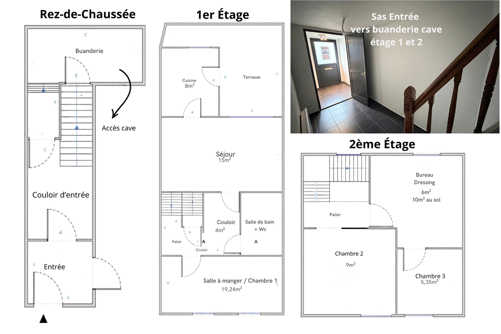Vente Maison AMIENS - 80000 - JULES FERRY - AMIENOISE - TERRASSE Amiens