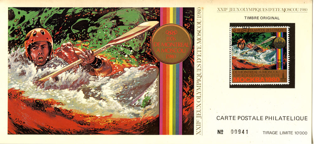22 Jeux Olympiques d'Et&eacute; - Moscou 1980 