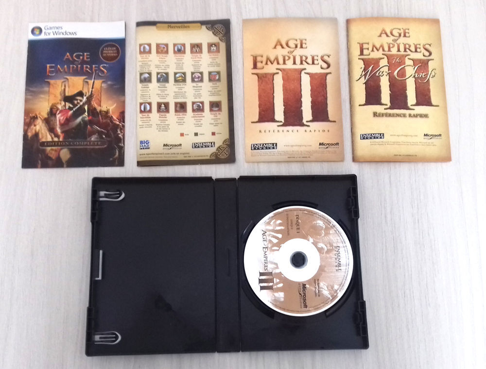 AGE OF EMPIRES III - Edition compl&egrave;te et extensions - PC Consoles et jeux vidéos