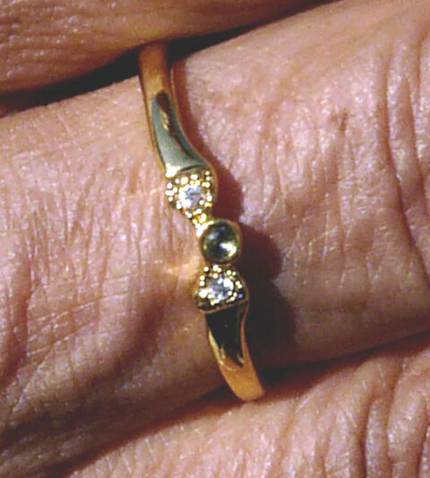 Lot de 3 Bagues: 1 Perle blanche + 2 Bagues pierres- Vintage 16 Gravelines (59)