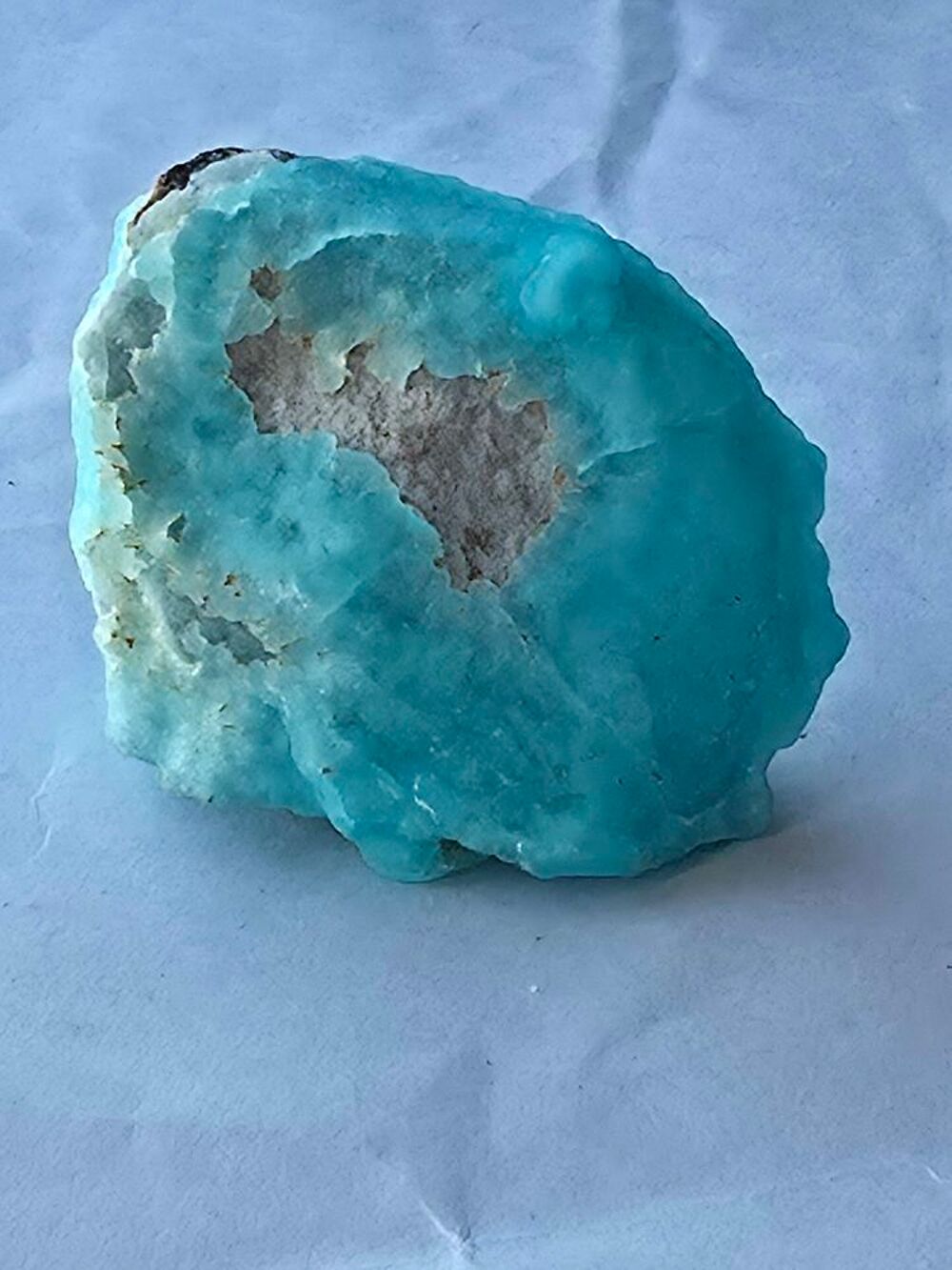 H&eacute;mimorphite Bleue Naturelle-Katanga, Congo-58g 