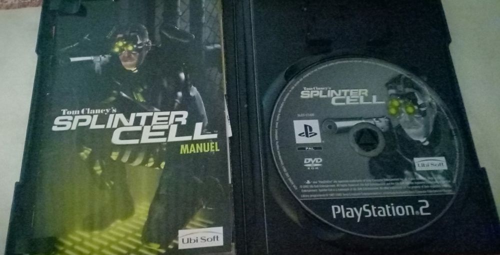 Jeu PS2 Spinter cell complet Consoles et jeux vidéos