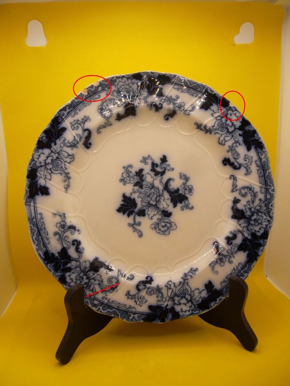 assiette e bourgeois fontainebleau 20 cm Décoration