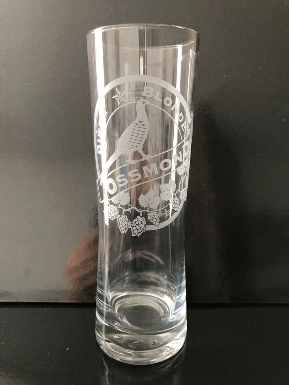 Verre &agrave; bi&egrave;re blonde Ossmond Cuisine