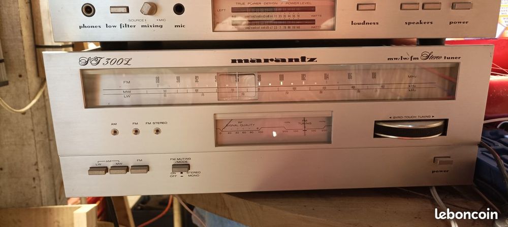 Amplis LM-401 et tuner ST300L Marantz Audio et hifi