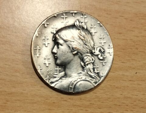 Pice argent Jeanne d'Arc 0 Paris 16 (75)