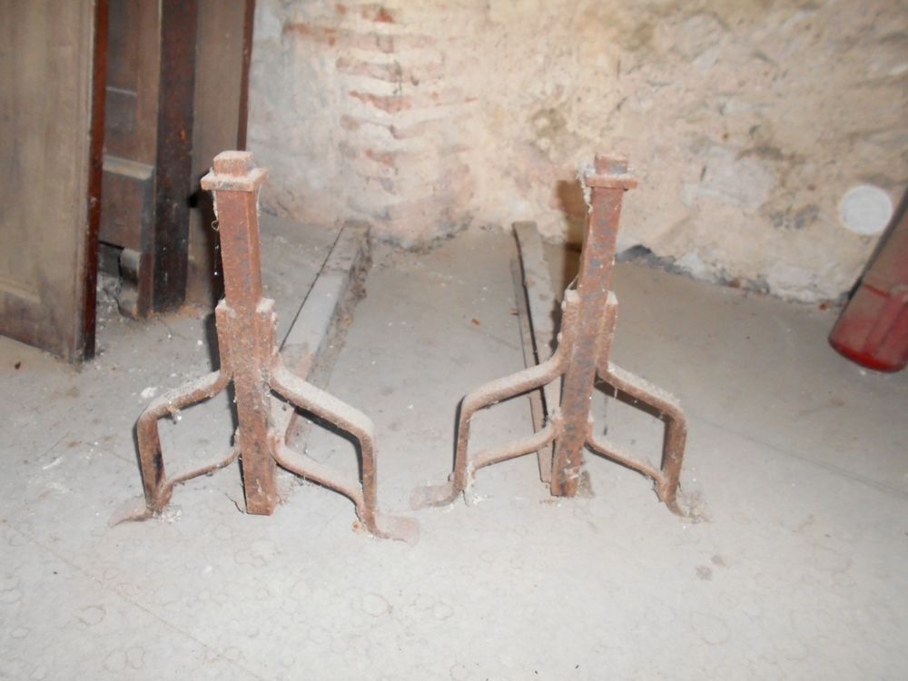 Chenets de chemin&eacute;e Décoration