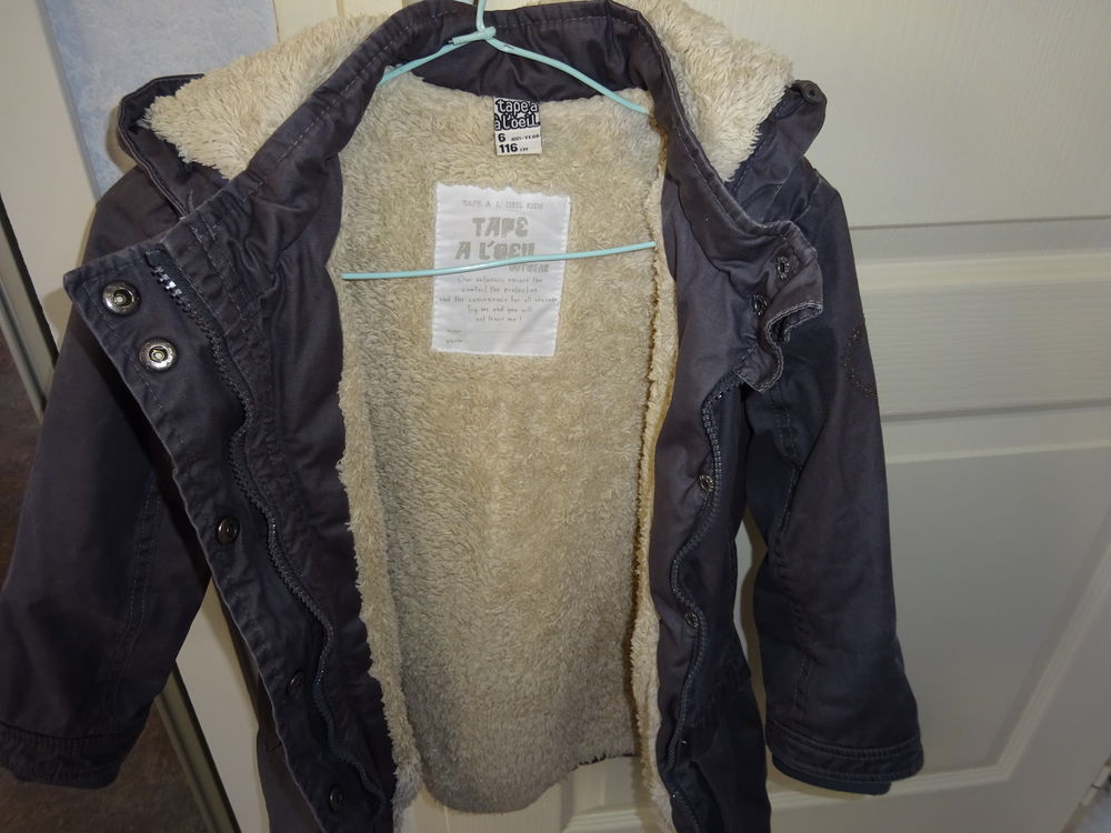 MANTEAU Tape &agrave; l'oeil 6 ans Vêtements enfants