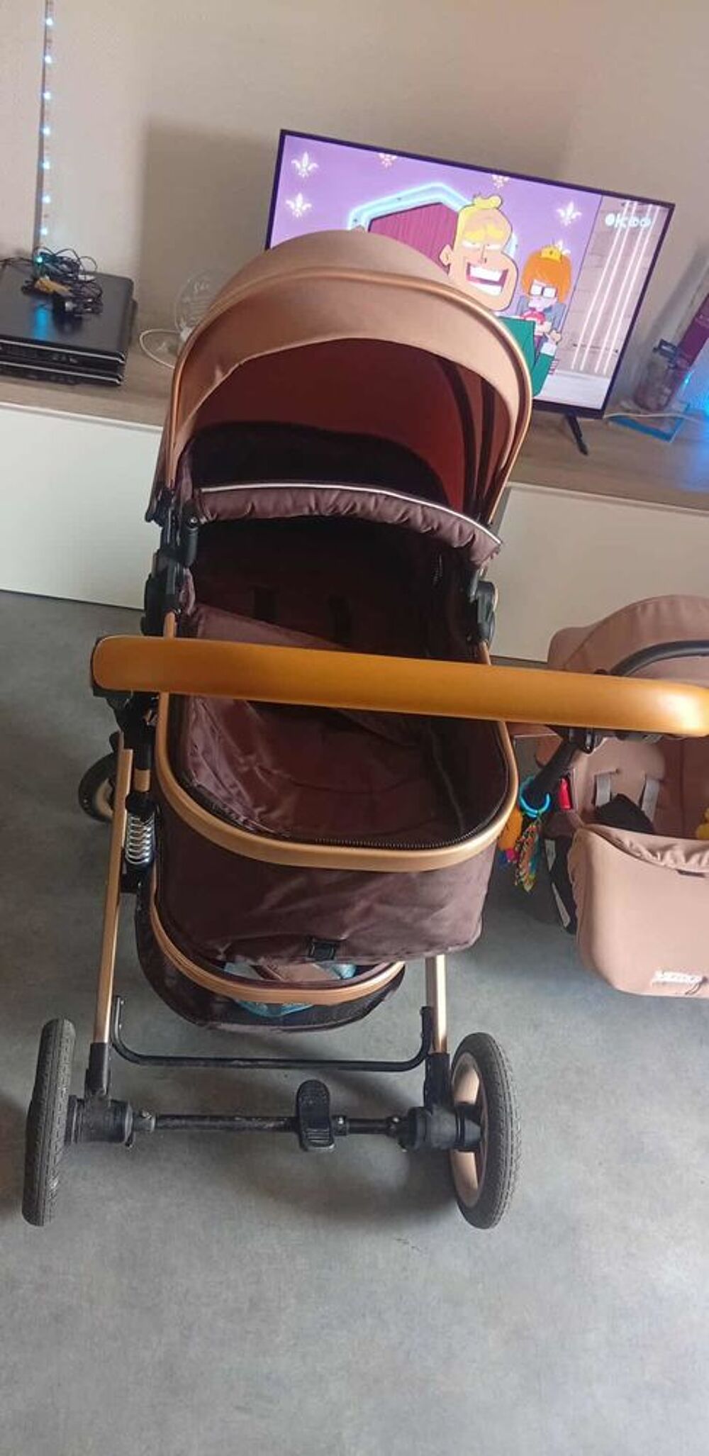 Poussette combin&eacute; Puériculture