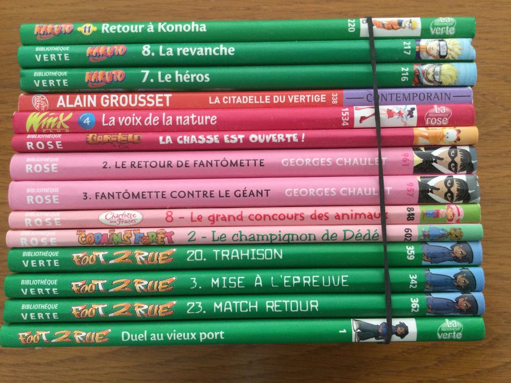 Lots de 14 livres DVD et blu-ray
