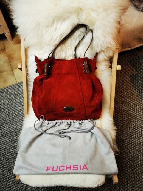 Sac à main FUCHSIA rouge 110 Sallanches (74)