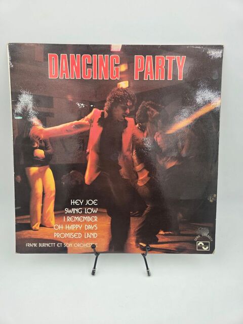 Vinyle 33 tours Frank Burnette : Dancing Party (Hey Joe...) 5 Vulbens (74)