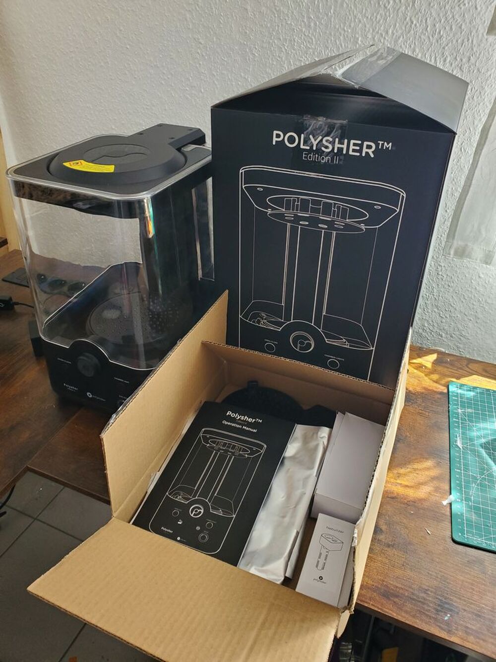 Machine de lissage pour impression 3D - Polysher Polymaker Electroménager
