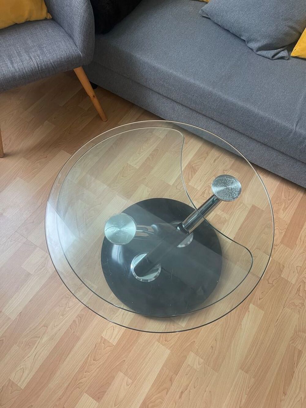 Table basse en verre modulable Design Draenert studio-90€ Meubles