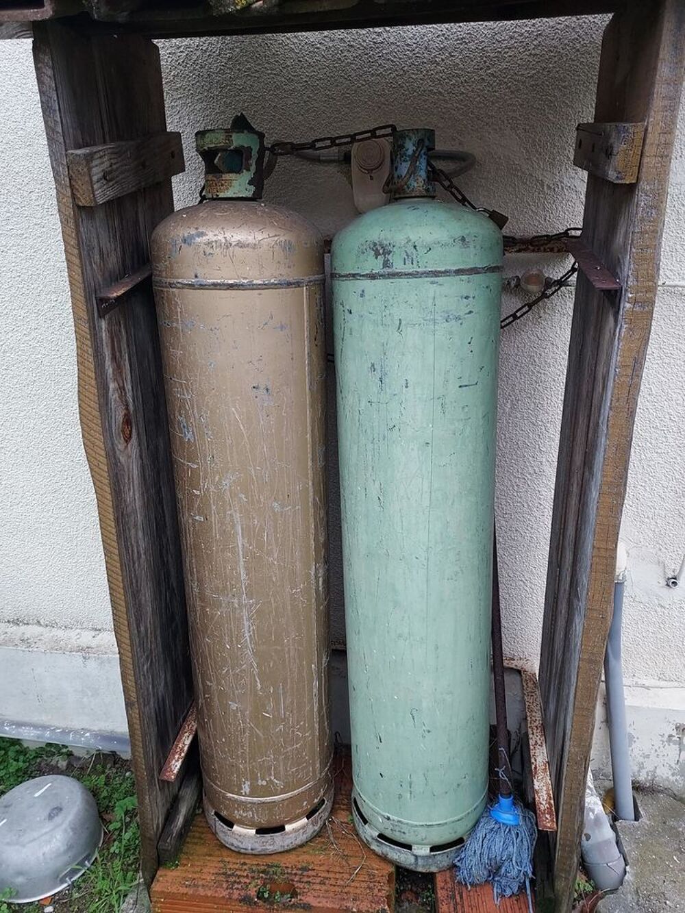 bouteille gaz Bricolage