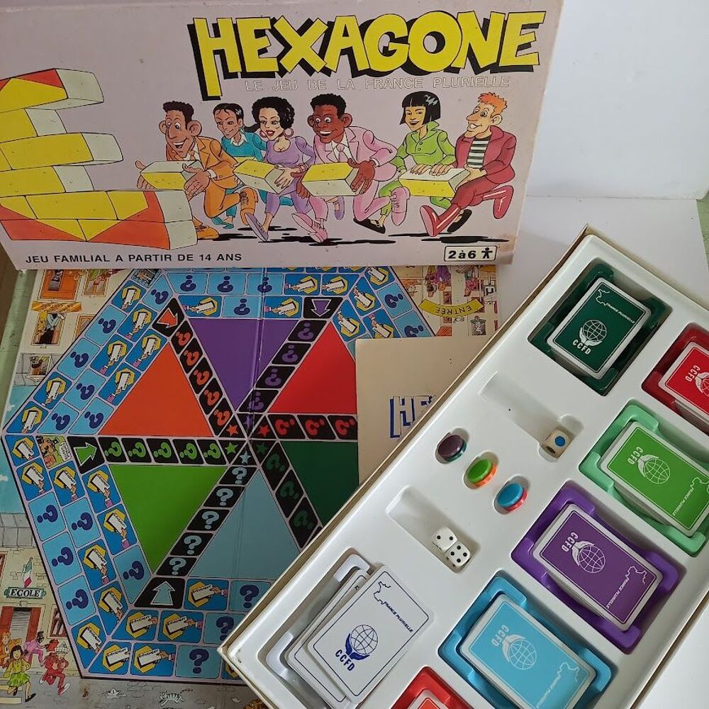 Hexagone, le jeu familial de la France plurielle , de 2 &agrave; 6 Jeux / jouets