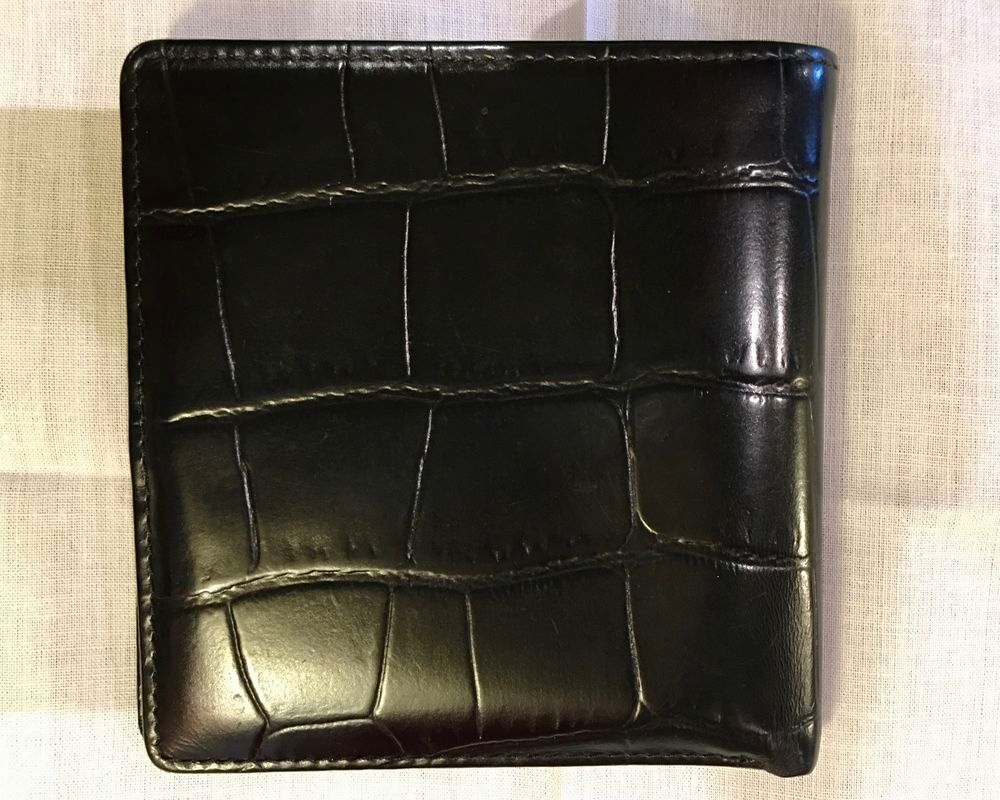 Porte-cartes, Porte-monnaie Neuf, en cuir v&eacute;ritable Maroquinerie