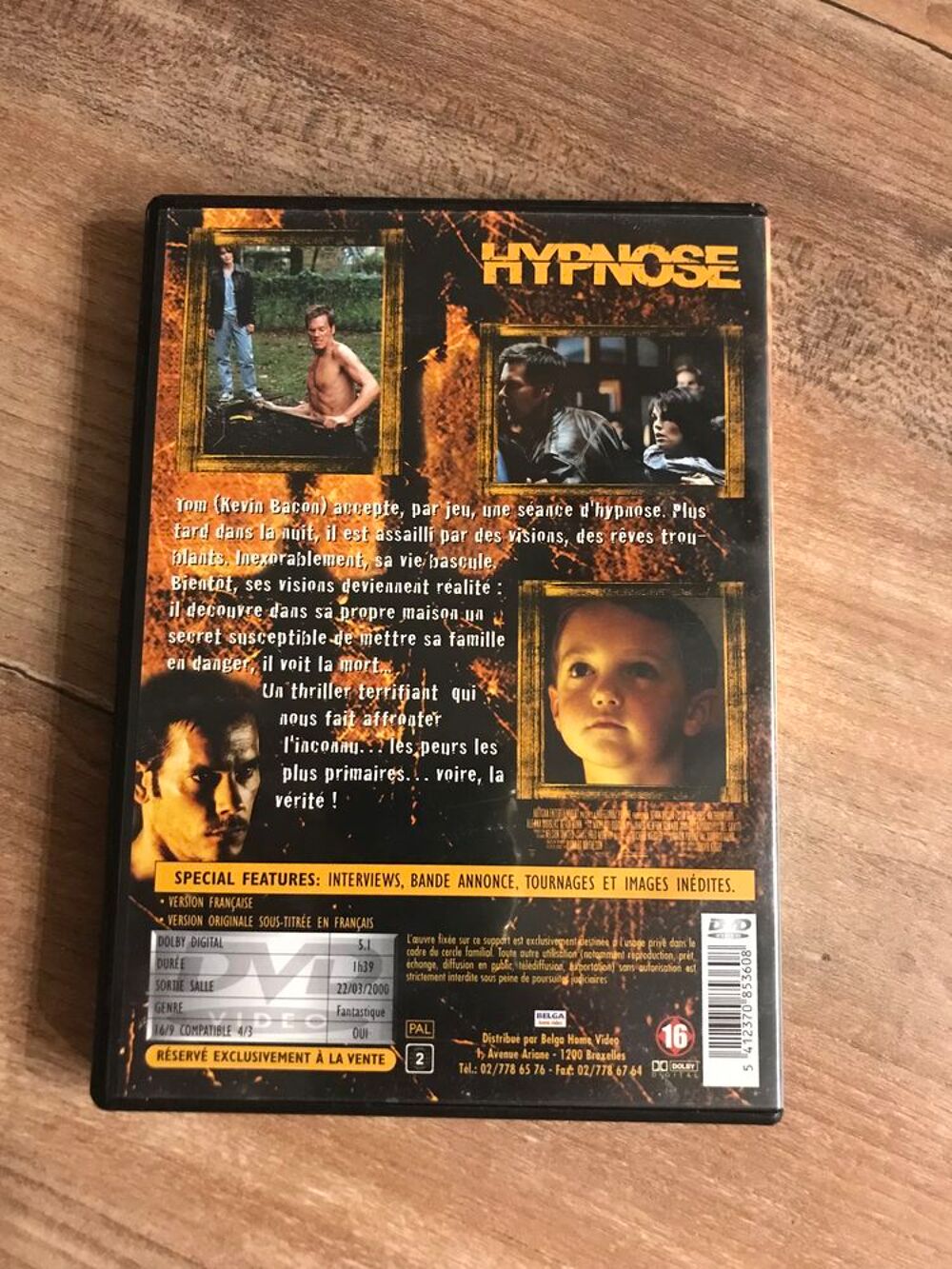 DVD " Hypnose " DVD et blu-ray