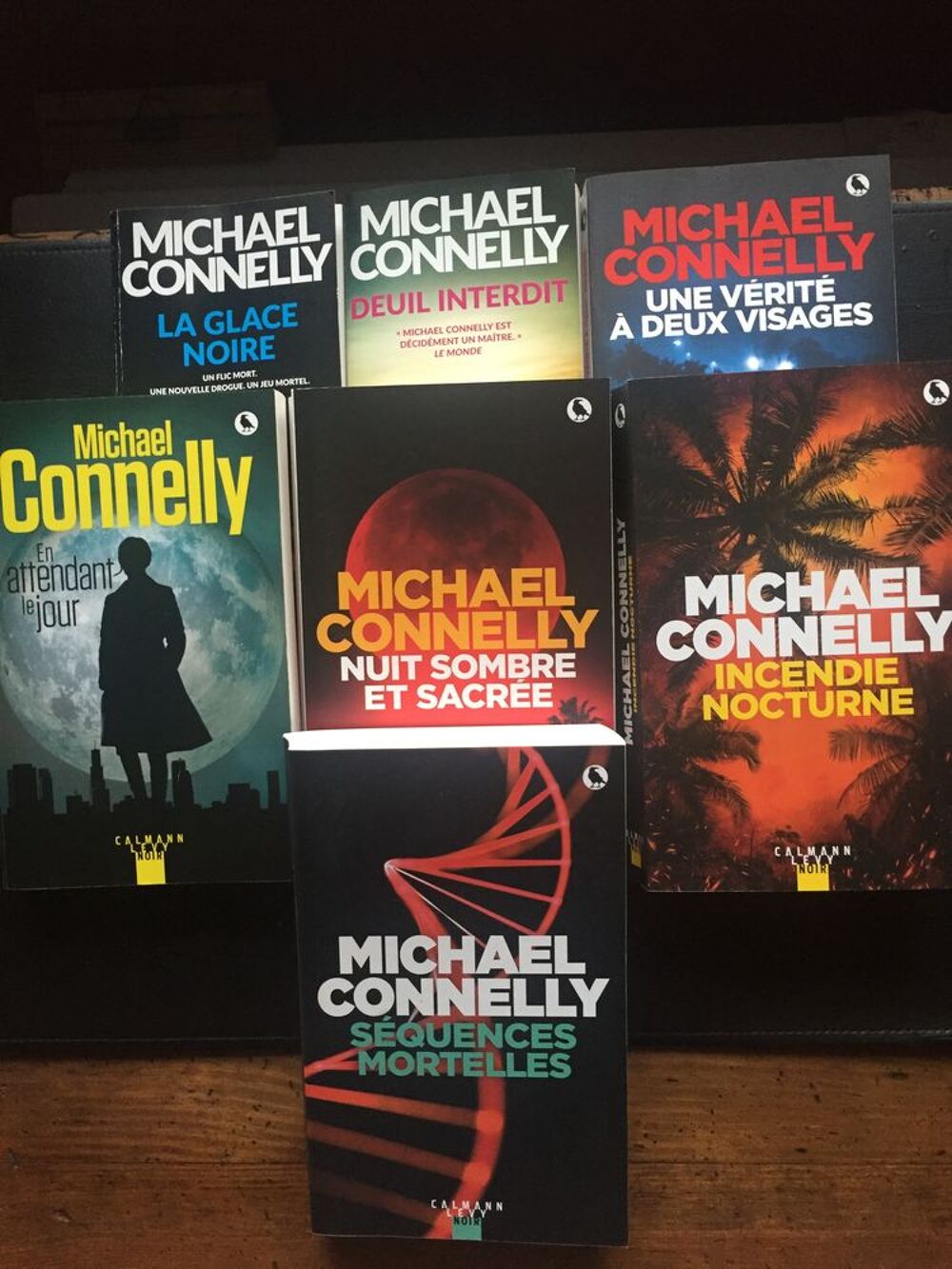 MICHAEL CONNELLY lot de 7 volumes Livres et BD