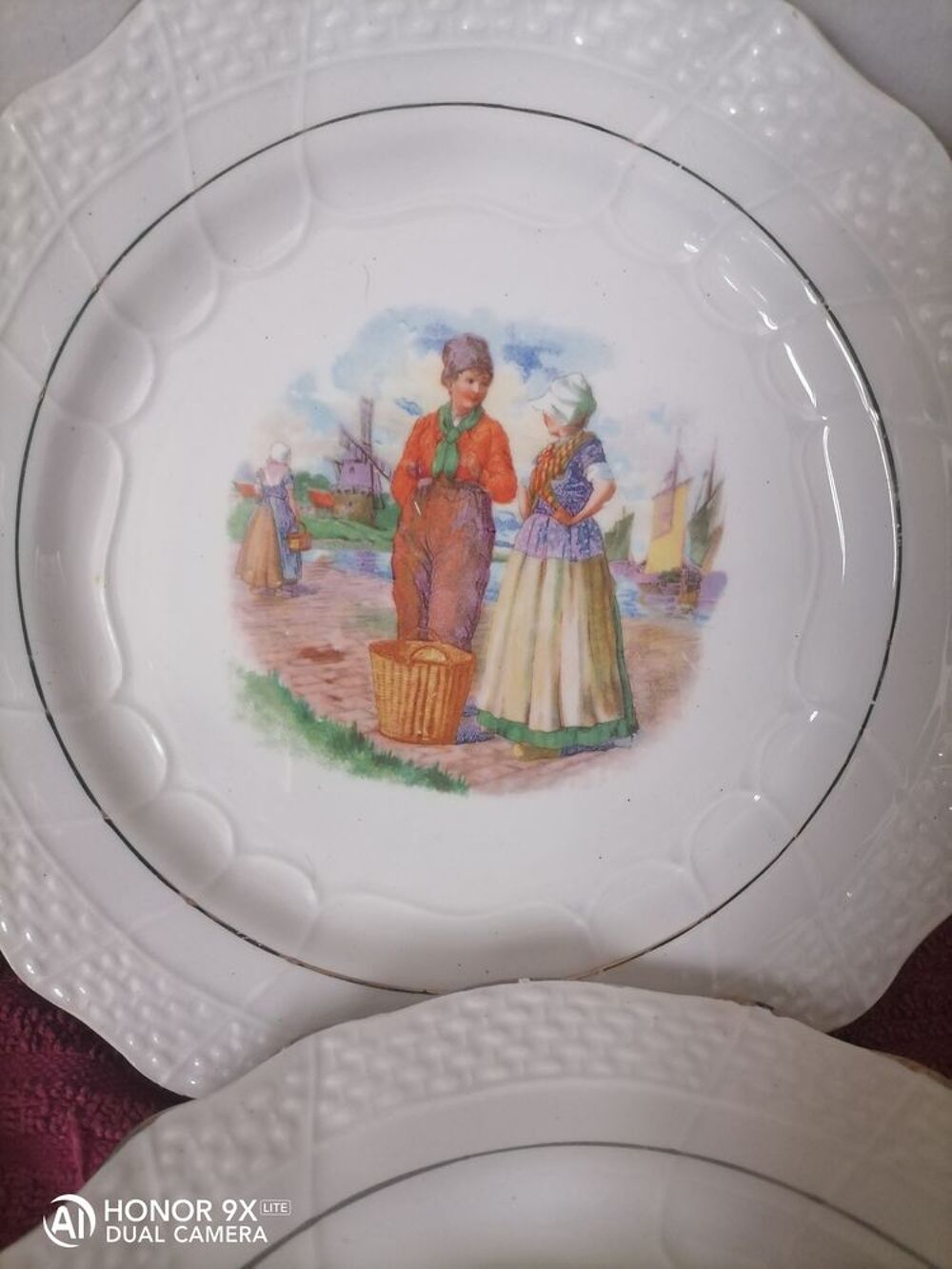 Assiette ancienne Cuisine