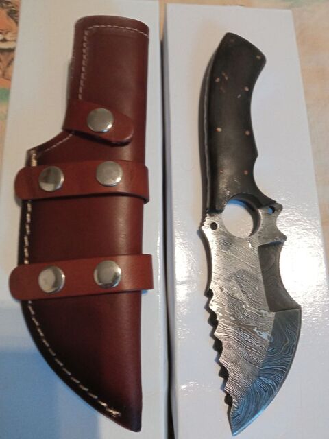 couteaux Damas et machette 50 Mareuil-la-Motte (60)