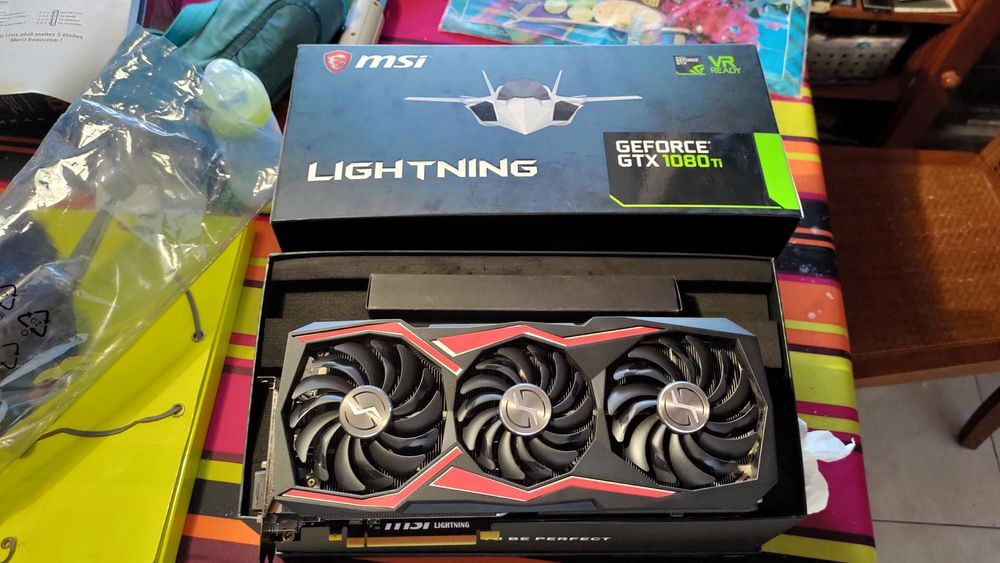 carte graphique MSI GTX 1080 TI LIGHTNING Z Matériel informatique