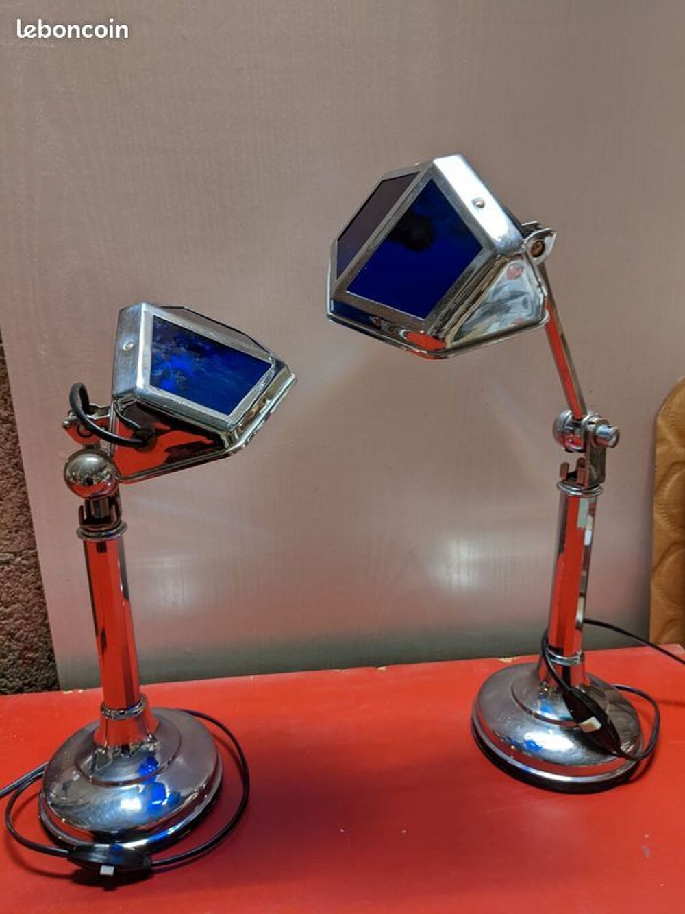 1 une Lampe PIROUETT DE BUREAU art d&eacute;co 1930 en bon &eacute;tat d'u Décoration