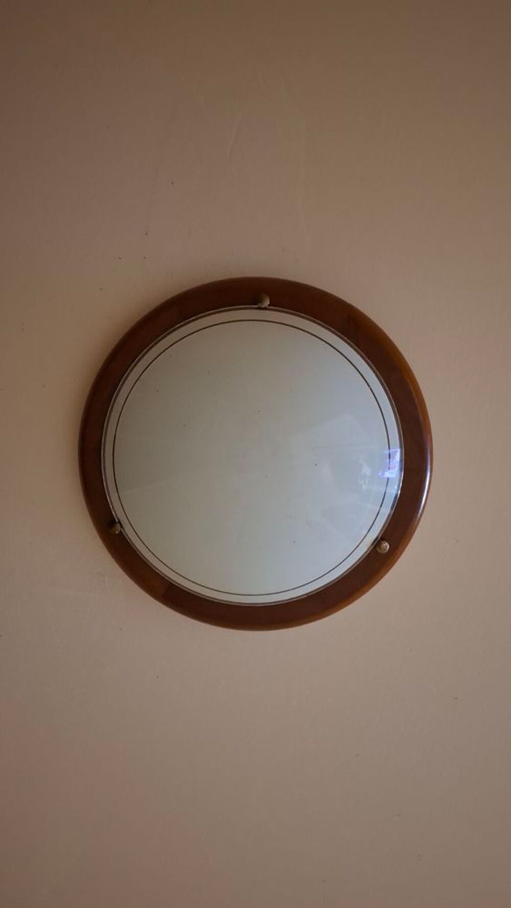 Plafonnier en bois D�coration