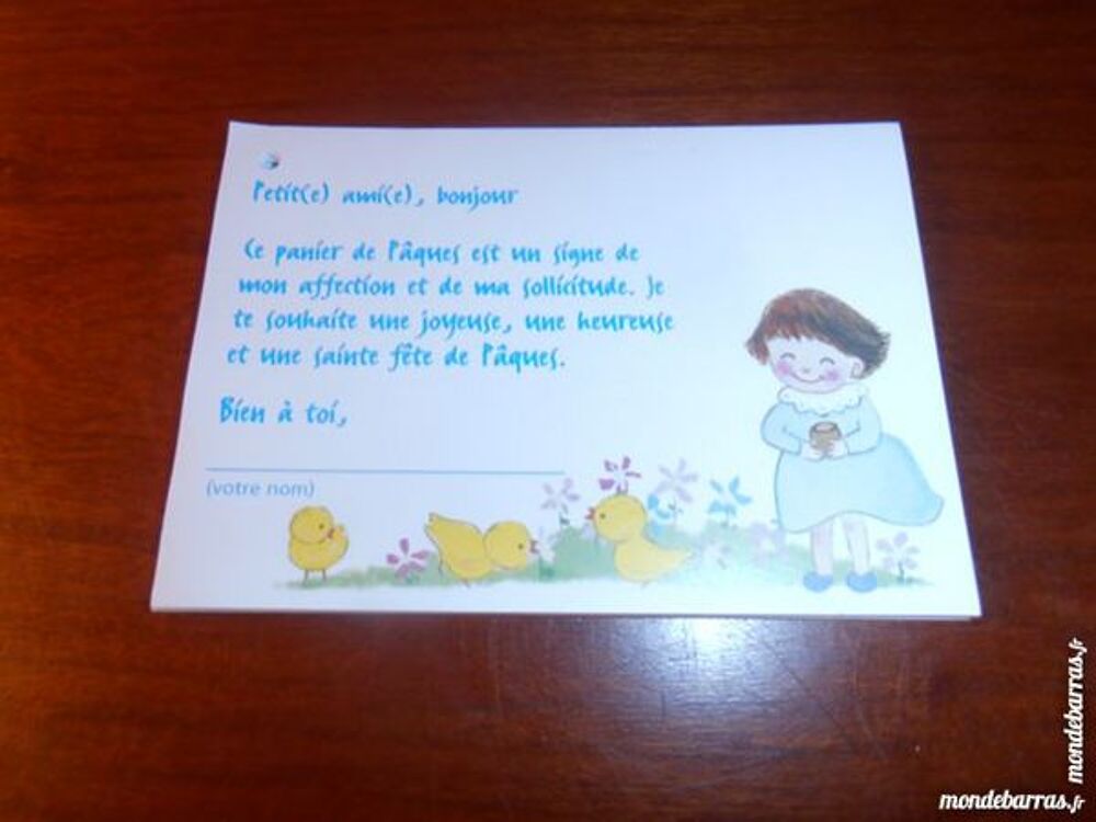 Cartes P&acirc;ques (45) Bricolage