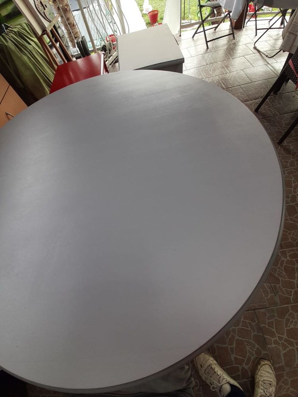 Table "Eugenia" ronde, en pin massif - 8km Condom (32) Meubles