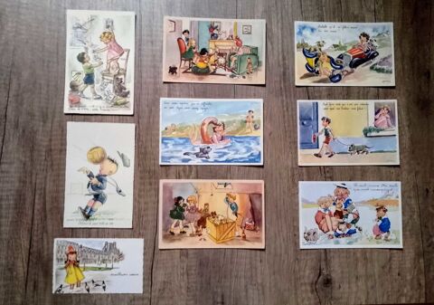Cartes postales anciennes illustr�es 1 Versailles (78)