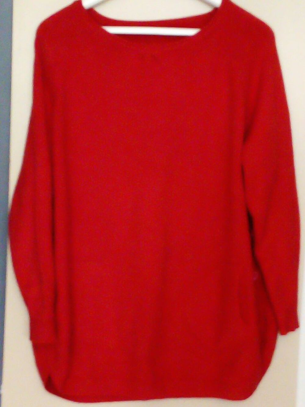 Pull rouge femme Vtements
