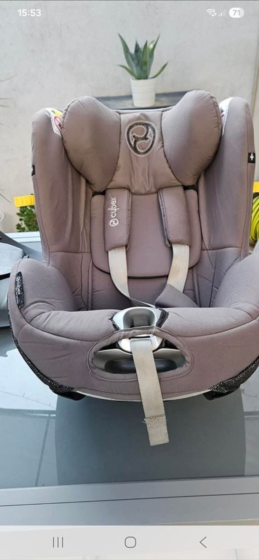 Siege auto et base cybex Puériculture