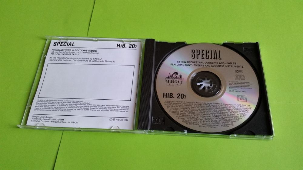 HIBOU * SP&Eacute;CIAL CD et vinyles