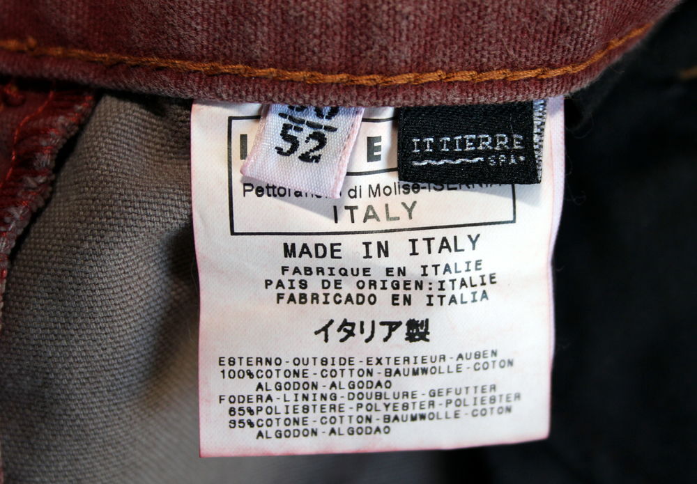 Pantalon Workwear Combat DOLCE &amp; GABBANA T.52 Vêtements