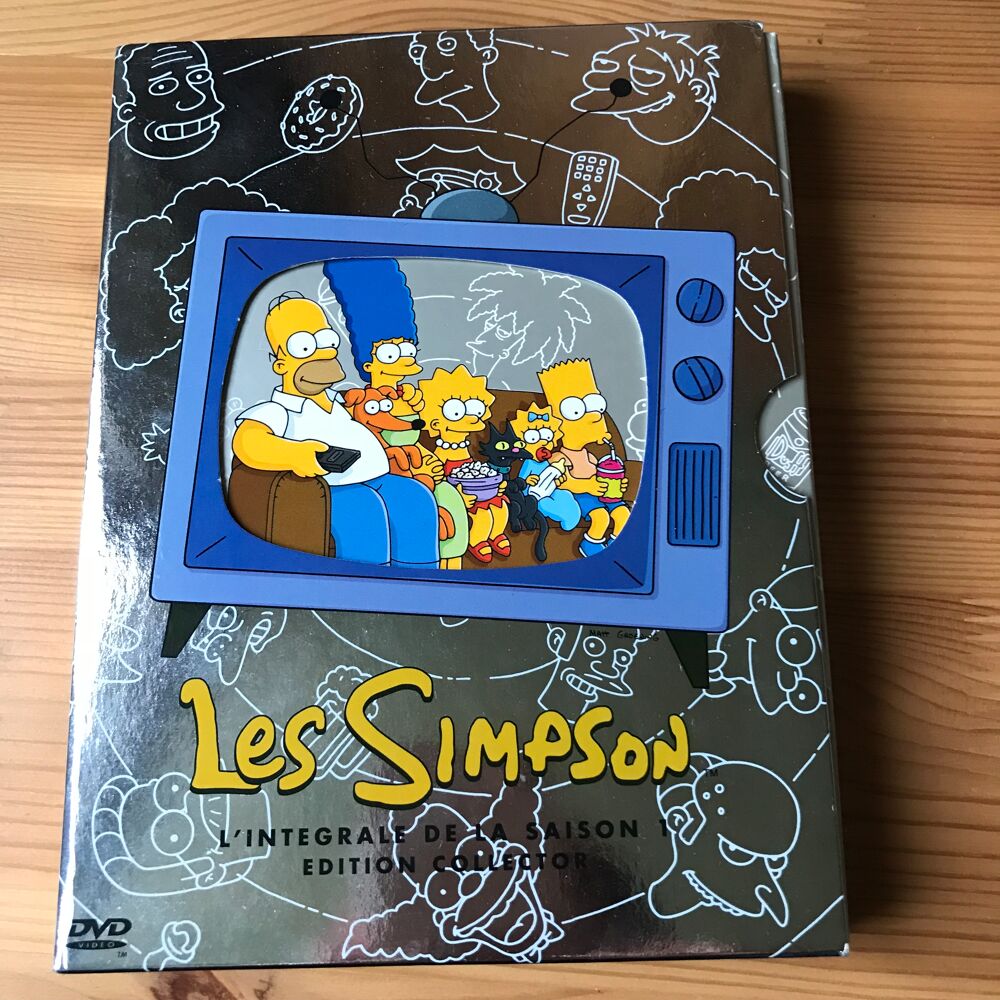 L?int&eacute;grale Les Simpson Saison 1 DVD et blu-ray