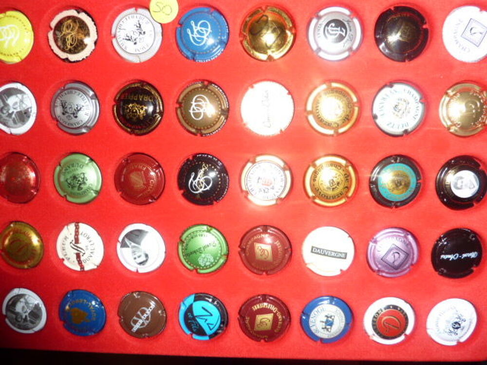 &eacute;changes de capsules de champagne 