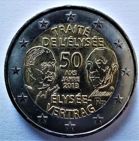 PIECE DE 2 EUROS TRAITE DE L'ELYSEE 10 Challans (85)