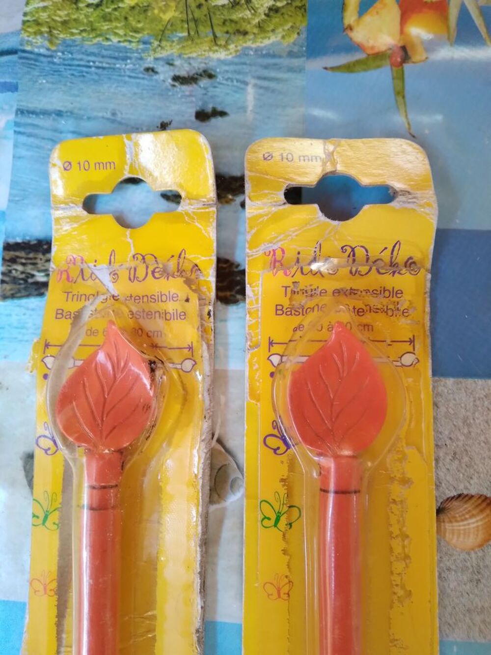 2 tringles &agrave; rideaux Décoration