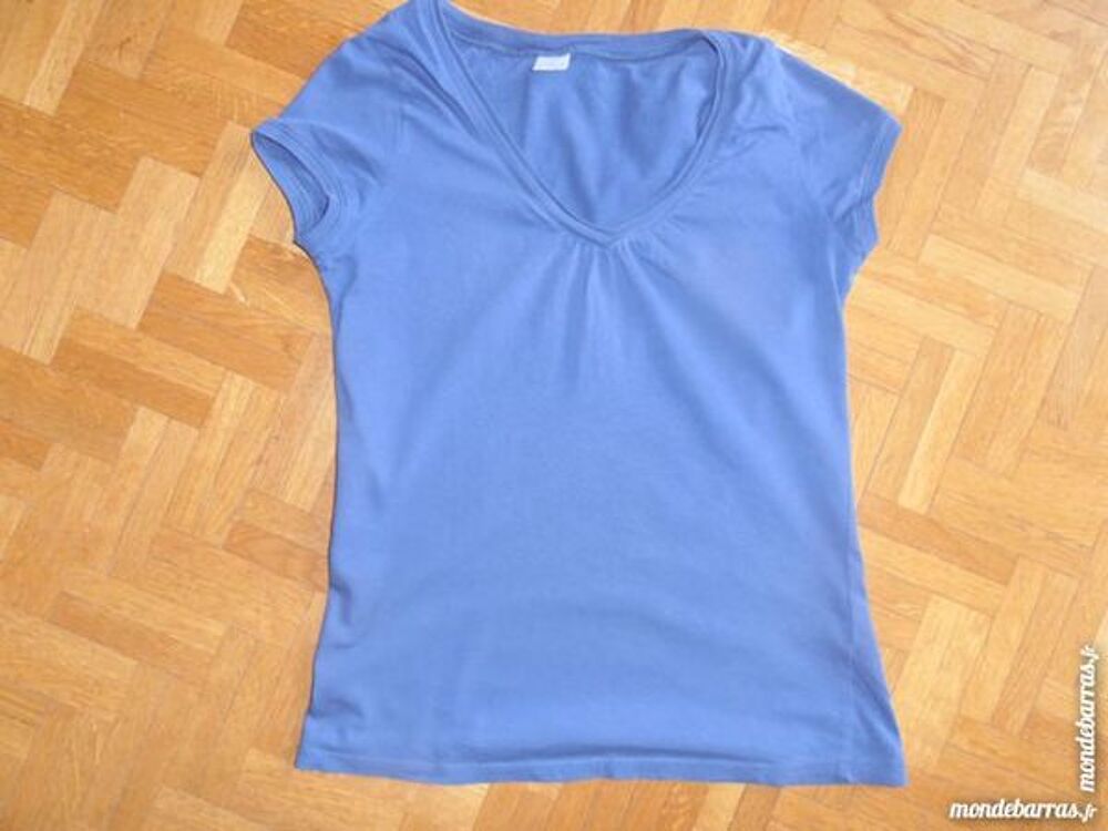 Tee-shirt Camaieu bleu (V6) Vtements