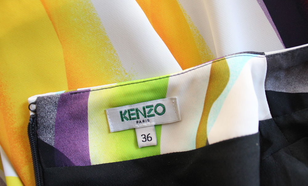Robe multicolore KENZO T.36 Fr Vêtements